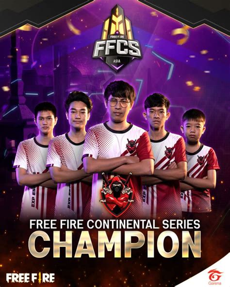 Thailands EXP Esports Crowned Champions Of Free Fire Continental