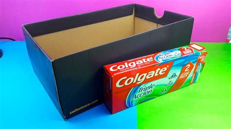 Como Reciclar Caja De Zapatos Y De Crema Dental Crafty Diy