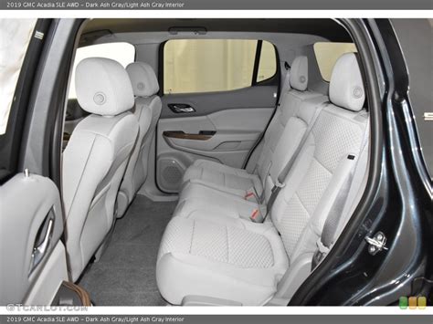 Dark Ash Gray Light Ash Gray Interior Rear Seat For The Gmc Acadia