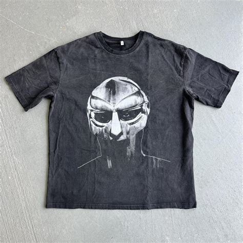 Mf Doom Aged T Shirt All Caps Item Is Heavy Depop