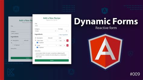 Angular Reactive Form Dynamic Form In Angular Angular Youtube