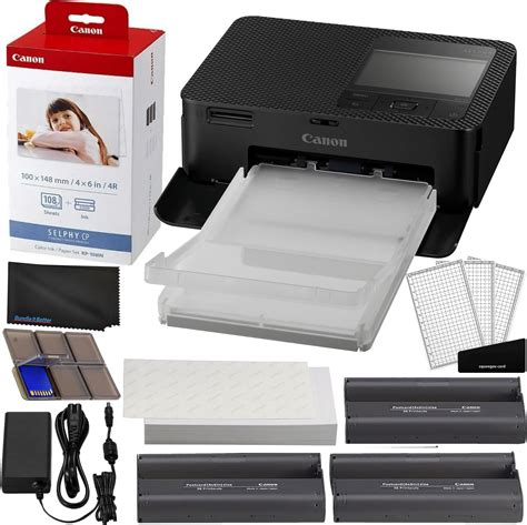 Canon Selphy Cp1300 Wireless Compact Photo Printer With Airprint And Mopria Device