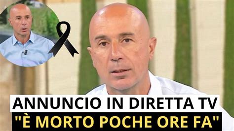 Lutto In Diretta Tv L Annuncio Shock In Rai Del Conduttore Morto