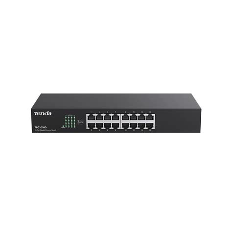 Tenda Teg D Port Rackmount Gigabit Switch Geewiz