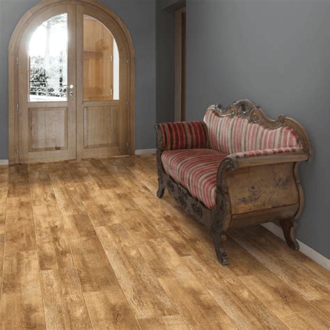 8mm Old Barn Oak Uniclic Laminate Flooring Dfd