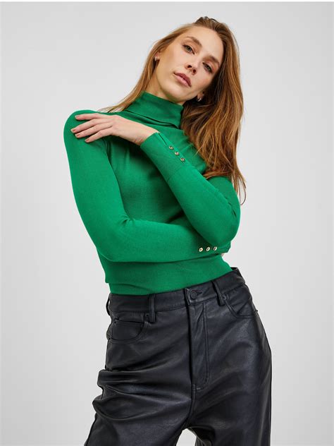 Grüner Damen Rollkragenpullover ORSAY Orsay de Der offizielle E