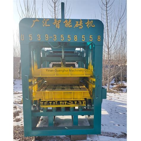 Qt Automatic Concrete Stone Cement Interlocking Paving Hollow