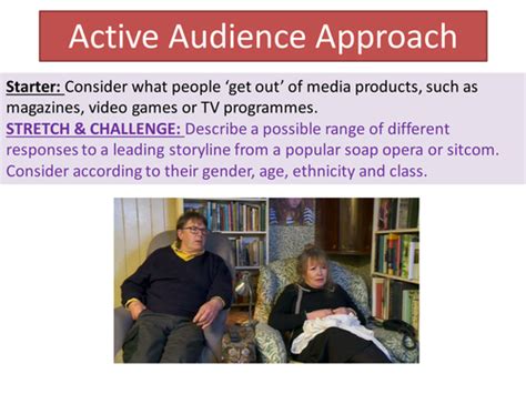 Active Audience Approach - Media | Teaching Resources 