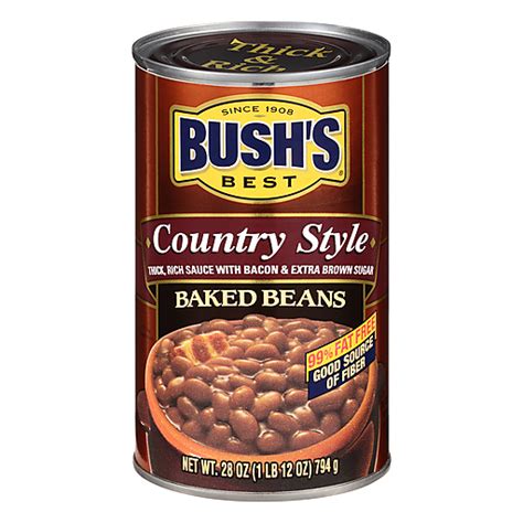 Bush S Best Country Style Baked Beans 28 Oz Can Baked FairPlay Foods