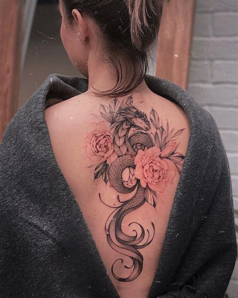 Amazing Back Tattoos For Women