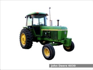 John Deere 4030 row-crop tractor: review and specs - Tractor Specs