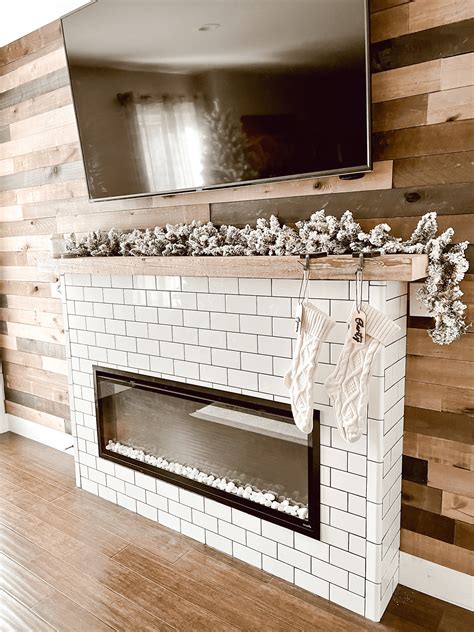 how to install electric fireplace in wall