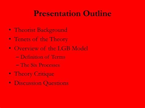 D Augelli S Theory Of Lesbian Gay And Bisexual Development PPTX