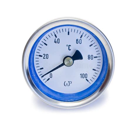 Temperature gauge stock image. Image of gaging, coldly - 16137673