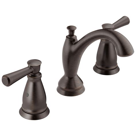 Delta Linden Collection Venetian Bronze Finish Two Handle Widespread L