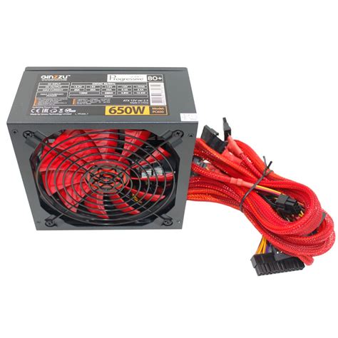 Блок питания Ginzzu PC650 14CM 80+. Гарантия 3 года. — купить в ...