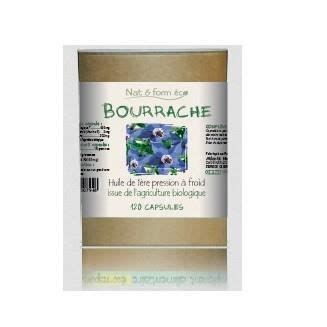 Nat Form Eco Responsable Huile De Bourrache Bio Vitamine E