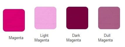 Magenta: Psychology, Meaning & Color Code (HEX, RGB, CMYK)