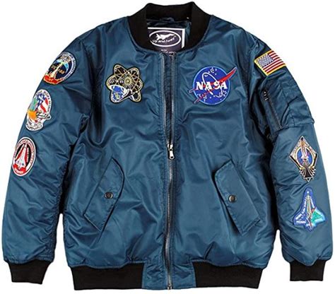 MuzeMerch - Adult NASA Space Shuttle Bomber Jacket