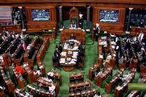 Slogans In Sabha Lok Sabha Proceedings Adjourned Till 2 PM Bharat