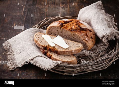 Crusty Bread Butter Hi Res Stock Photography And Images Alamy