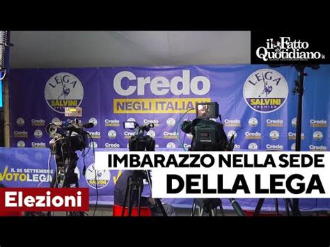 Silenzi E Imbarazzi Nel Comitato Della Lega Salvini E I Dirigenti Se