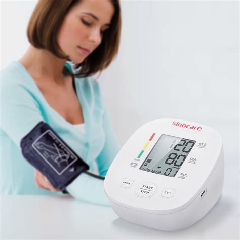 Sinocare Bp Machine Digital Blood Pressure Monitors Tensiometer