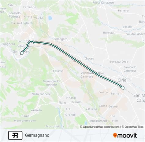 Linea R Orari Fermate E Mappe Germagnano Aggiornato