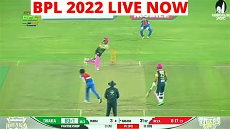 Bpl Live 2022fortune Barishal Vs Minister Group Dhakalive Score