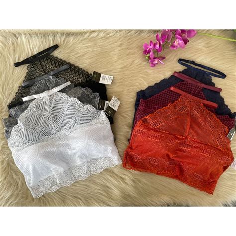 Cropped Blusa Top Rendado Bojo Sutiã Lingerie Renda St074 Shopee Brasil