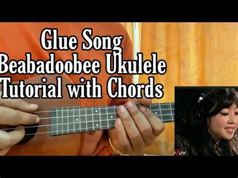 Glue Song - Beabadoobee // Easy Ukulele Tutorial, Lesson, Chords - YouTube