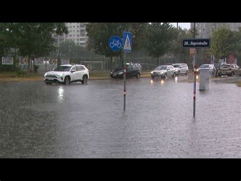 Unwetter Ber Wien Dramatische Rettungseins Tze Nach Rekord