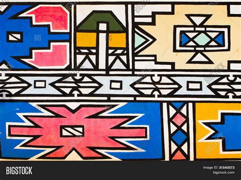 Ndebele Art Image & Photo | Bigstock