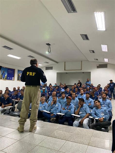 PRF Em Parceria A OAB AL Realiza Palestra Para Motoristas Da Usina