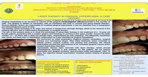 Laser Therapy In Gingival Hyperplasia A Case Report From A