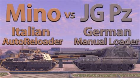 WOT Blitz Face Off Minotauro Vs JG Pz E 100 YouTube