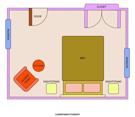 8 Bedroom Layout Ideas for Arranging Furniture | Apartment Therapy