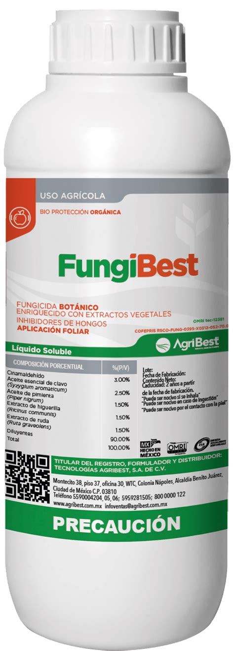 Fungibest Control Fungicida Botanico Agribest