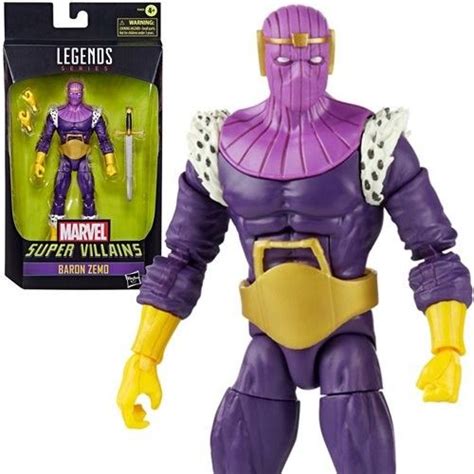 Marvel Legends Series Baron Zemo Classic Comics 6 Inch Action Figure