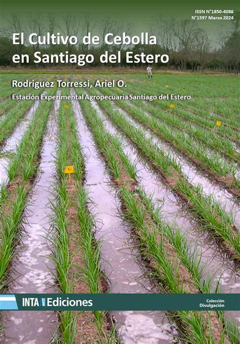 INTA presenta la publicación Cultivo de Cebolla en Santiago del Estero