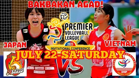 Kurashiki Ablaze Japan Vs Kinh Bac Bac Ninh Vietnam 2023 PVL