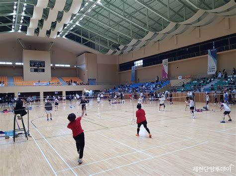 제14회 제천시 청풍호배 전국 배드민턴대회 개최 제천단양투데이 실시간뉴스 제천단양투데이