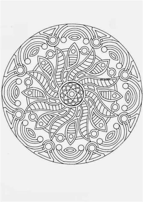 Mandalas Dificiles Para Imprimir Dibujos De Mandalas Para Porn