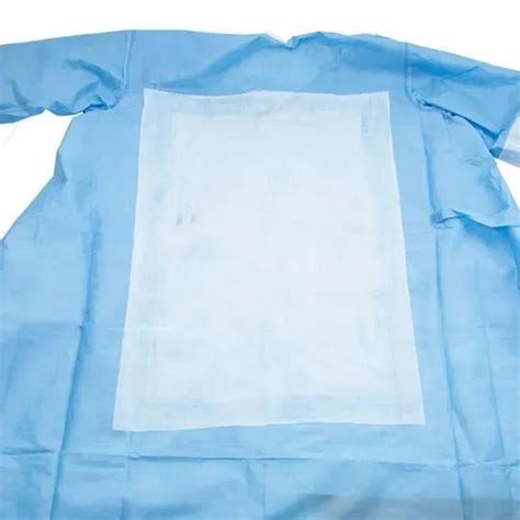 Sms 45gsm Aami Level 3 Sterile Surgical Gown Disposable Isolation