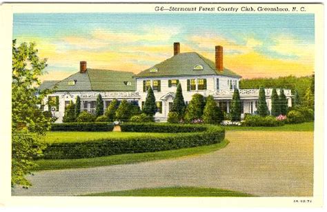 NORTH CAROLINA Greensboro - Starmount Forest Country Club 1939