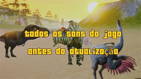 Todos Os Sons Dos Dinossauros Do Jogo The Cursed Isle YouTube