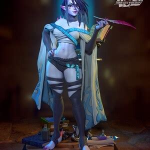 Violet The Alchemist Pinup Clothed Or Nude Resin D Printed Pinup Ronin Arts Workshop Etsy