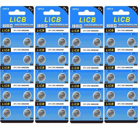 Licb Pack Watch Batteries Replacement Sr Sw Ag Env O Gratis