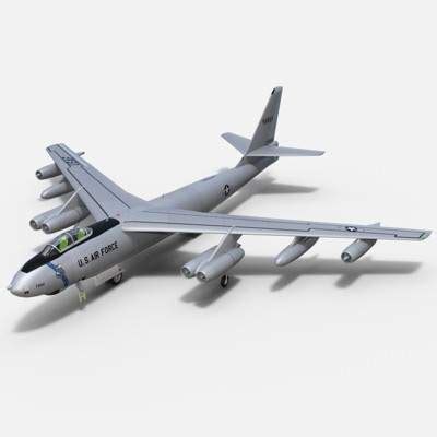 Boeing B-47A Stratojet 3D Model by Dreamscape Studios