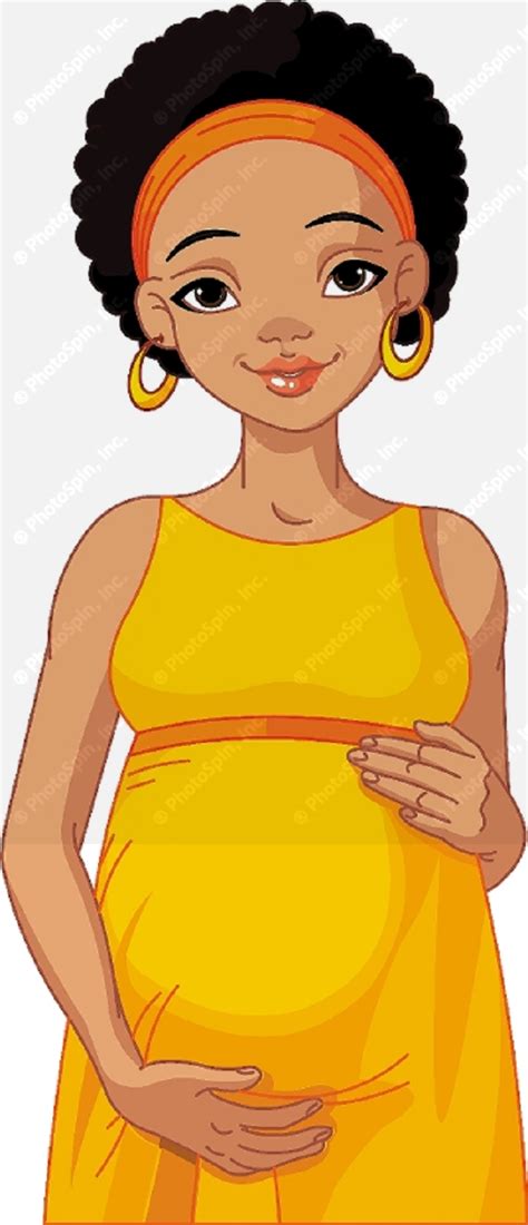 African American Pregnant Woman Clipart Clipart Suggest